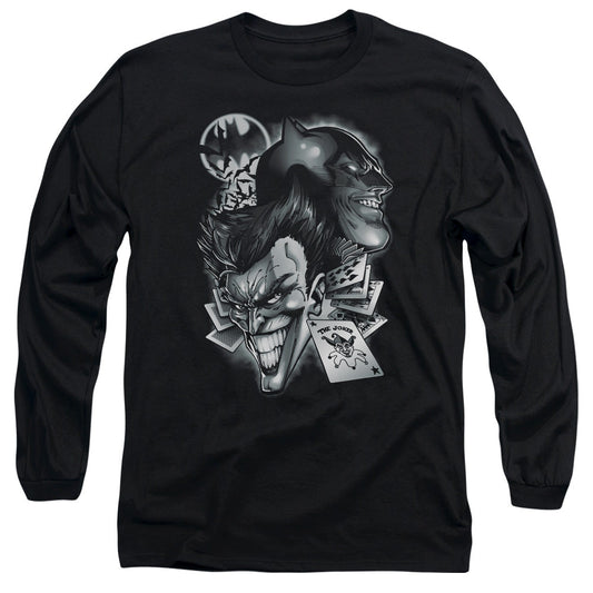 Batman Archenemies Mens Long Sleeve Shirt Black Officially Licensed