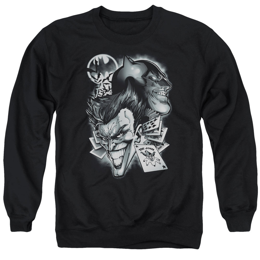Batman Archenemies Mens Crewneck Sweatshirt Black