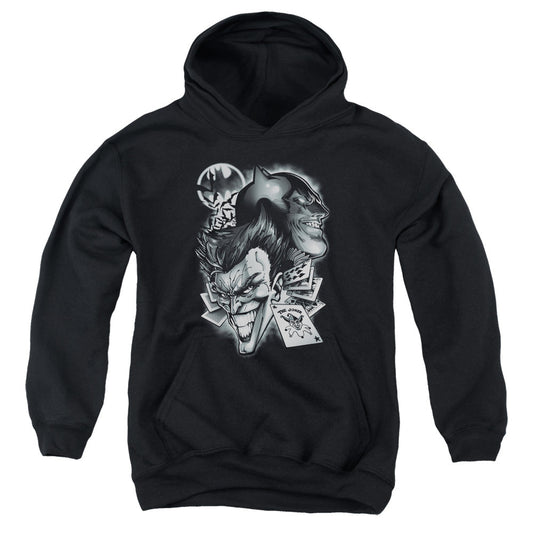 Batman Archenemies Kids Youth Hoodie Black Officially Licensed