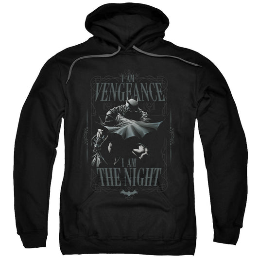 Batman I Am Mens Hoodie Black Officially Licensed