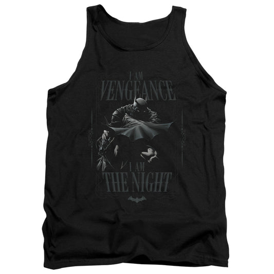 Batman I Am Mens Tank Top Shirt Black Officially Licensed