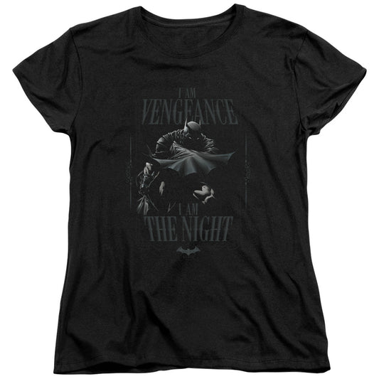 Batman I Am Womens T Shirt Black Officially Licensed