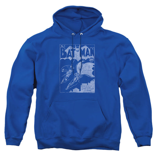 Batman Issue 1 Cover Mens Hoodie Royal Officially Licensed