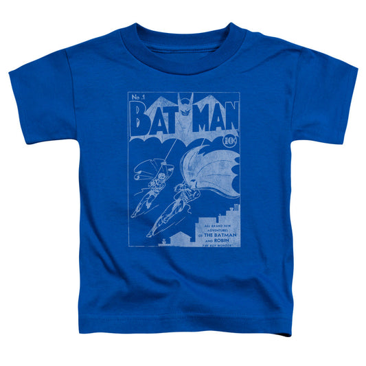 Batman Issue 1 Cover Toddler Kids Youth T Shirt Royal Blue Officially Licensed