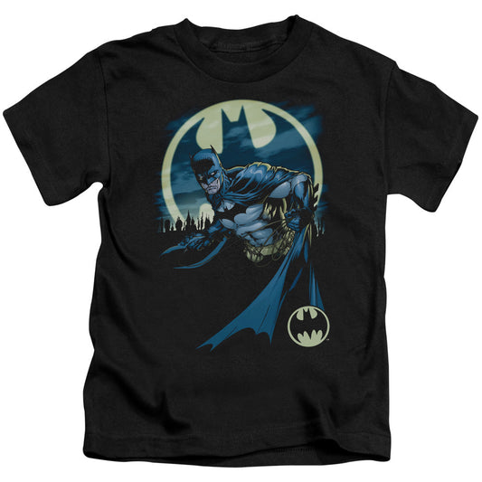 Batman Heed The Call Juvenile Kids Youth T Shirt Black Officially Licensed