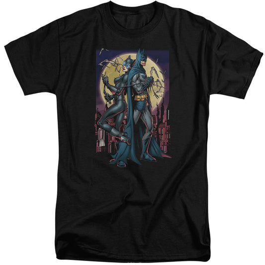 Batman Paint The Town Red Mens Tall T Shirt Black Officially Licensed