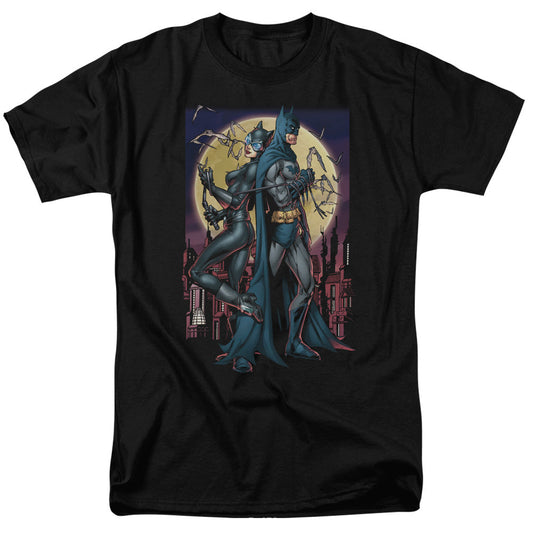 Batman Paint The Town Red Mens T Shirt Black Officially Licensed