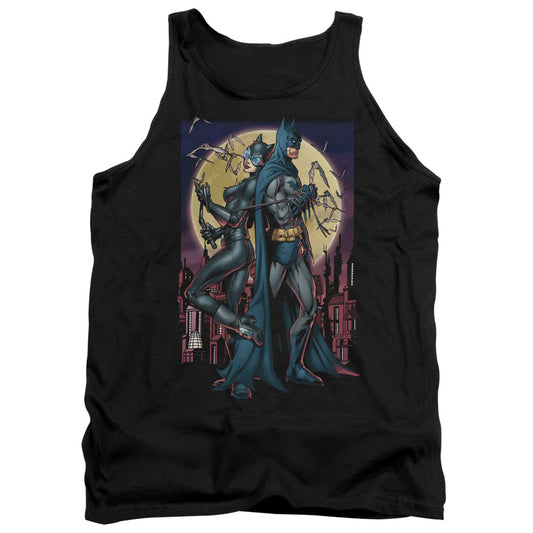 Batman Paint The Town Red Mens Tank Top Shirt Black Officially Licensed