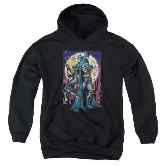 Batman Paint The Town Red Kids Youth Hoodie Black Officially Licensed