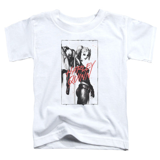 Batman Inked Quinn Toddler Kids Youth T Shirt White Officially Licensed