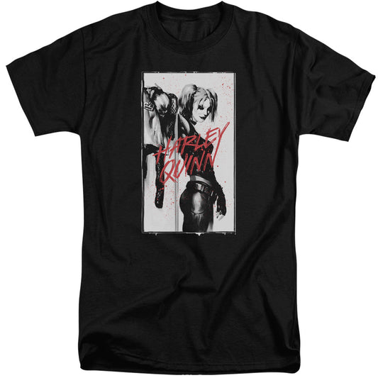 Batman Inked Quinn Mens Tall T Shirt Black Officially Licensed