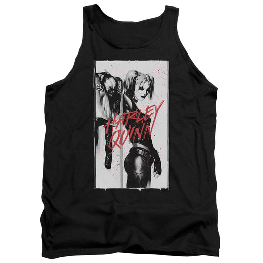 Batman Inked Quinn Mens Tank Top Shirt Black Officially Licensed