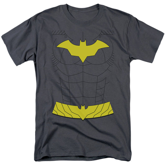 Batman New Batgirl Uniform Mens T Shirt Charcoal Officially Licensed