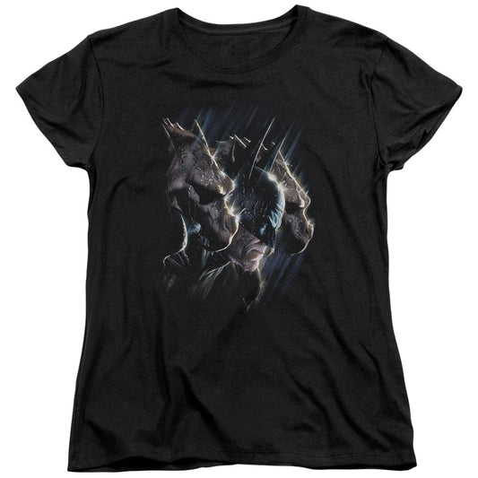 Batman Gargoyles Womens T Shirt Black Officially Licensed