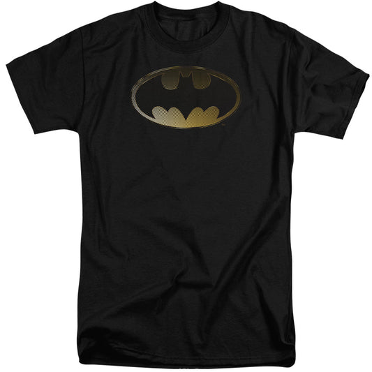Batman Halftone Bat Mens Tall T Shirt Black Officially Licensed