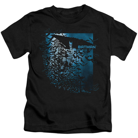 Batman Bat Among Bats Juvenile Kids Youth T Shirt Black Officially Licensed