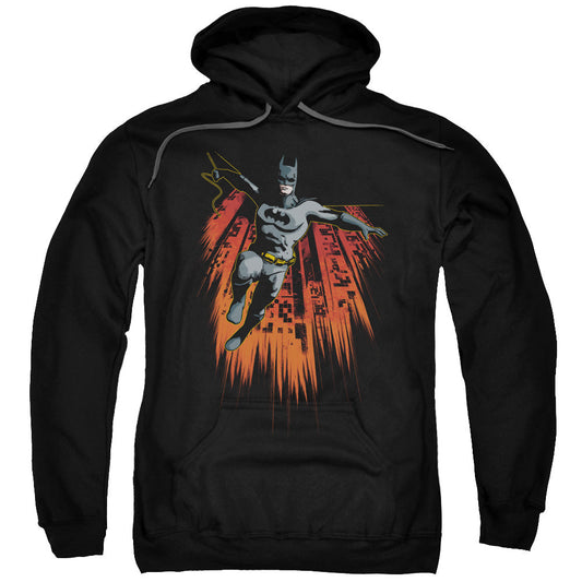 Batman Majestic Mens Hoodie Black Officially Licensed