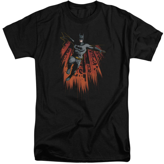 Batman Majestic Mens Tall T Shirt Black Officially Licensed
