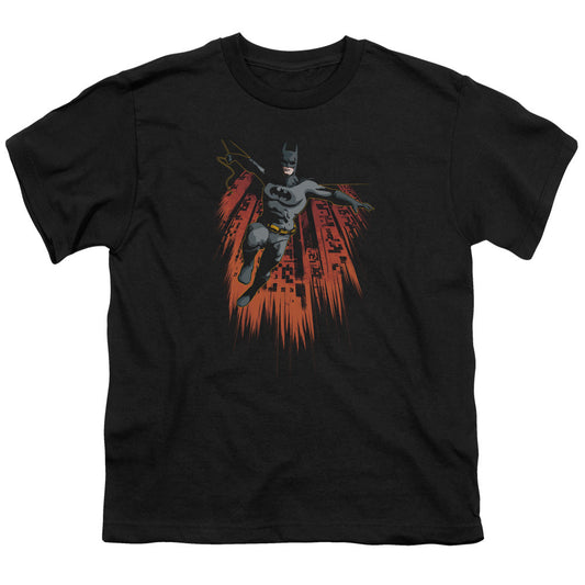 Batman Majestic Kids Youth T Shirt Black Officially Licensed