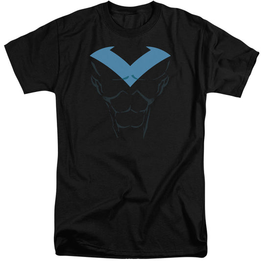 Batman Nightwing Costume Mens Tall T Shirt Black Officially Licensed