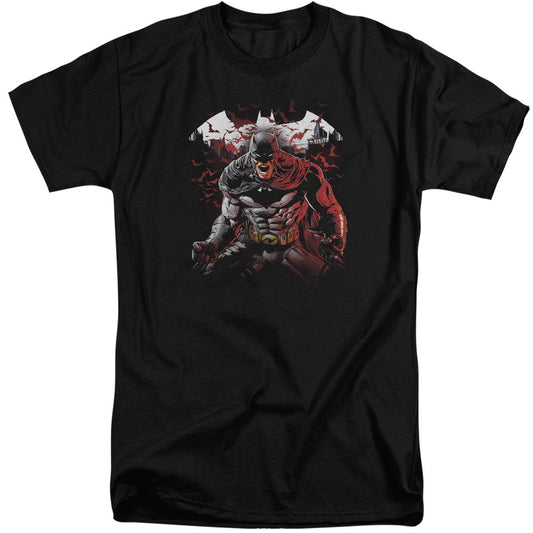 Batman Raging Bat Mens Tall T Shirt Black Officially Licensed
