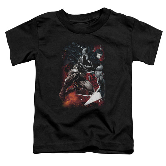 Batman Sparks Leap Toddler Kids Youth T Shirt Black Officially Licensed