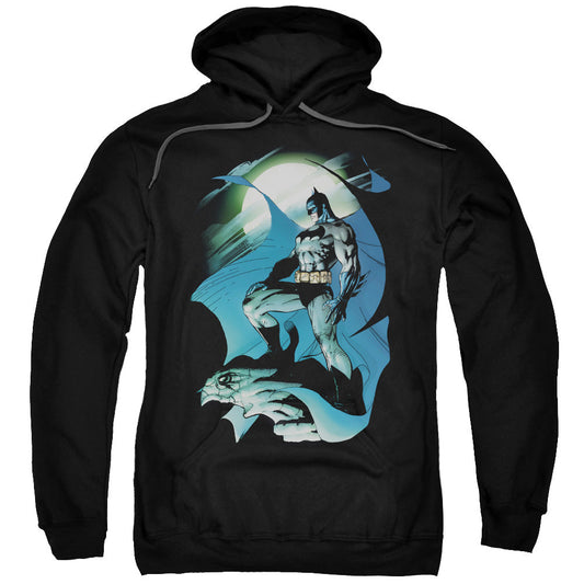 Batman Glow Of The Moon Mens Hoodie Black Officially Licensed