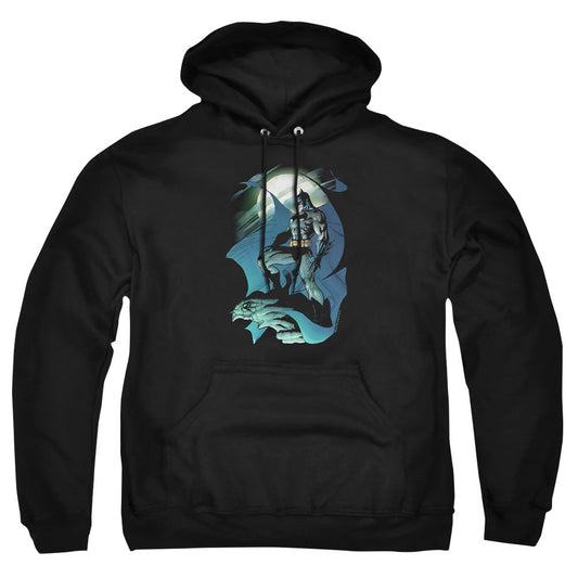 Batman Glow Of The Moon Mens Hoodie Black Officially Licensed