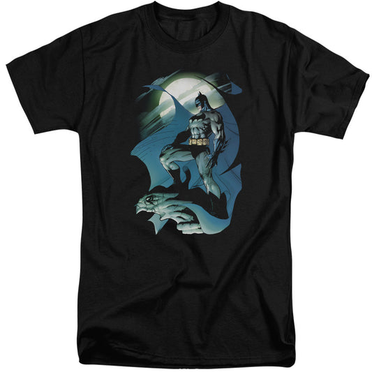 Batman Glow Of The Moon Mens Tall T Shirt Black Officially Licensed