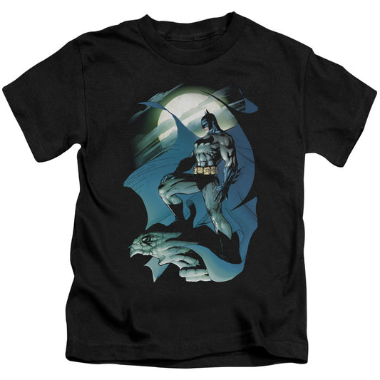 Batman Glow Of The Moon Juvenile Kids Youth T Shirt Black Officially Licensed