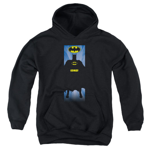 Batman Batman Block Kids Youth Hoodie Black Officially Licensed