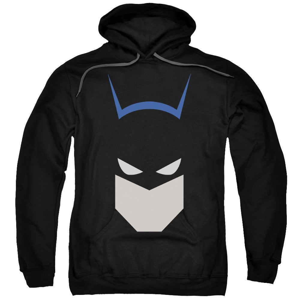 Batman  Bat Head Mens Hoodie Black Officially Licensed