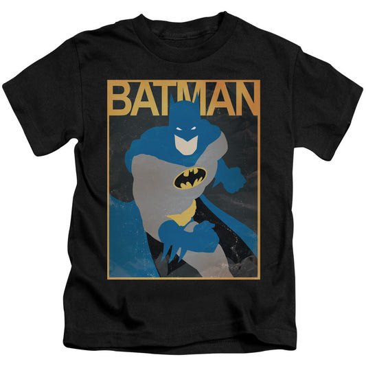 Batman Simple Bm Poster Juvenile Kids Youth T Shirt Black Officially Licensed