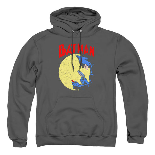 Batman Detective 75 Mens Hoodie Charcoal Officially Licensed