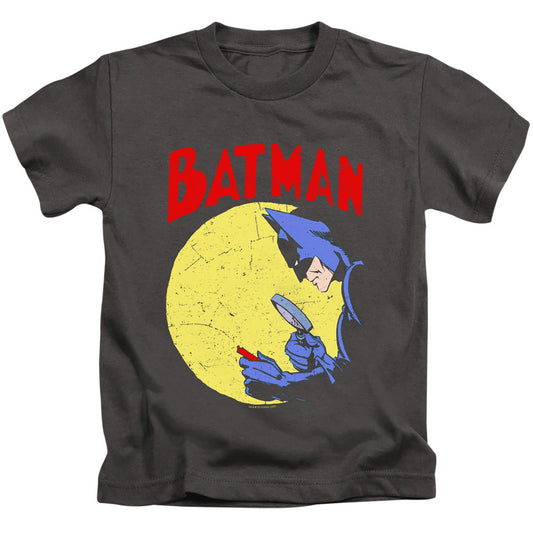 Batman Detective 75 Juvenile Kids Youth T Shirt Charcoal Officially Licensed