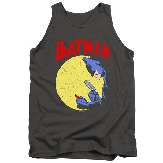 Batman Detective 75 Mens Tank Top Shirt Charcoal Officially Licensed