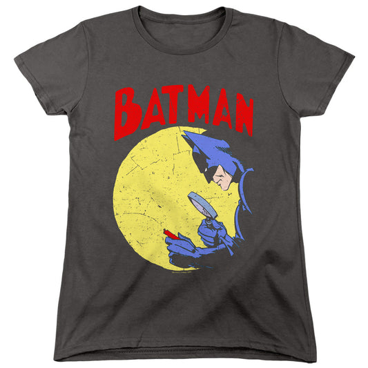 Batman Detective 75 Womens T Shirt Charcoal Officially Licensed