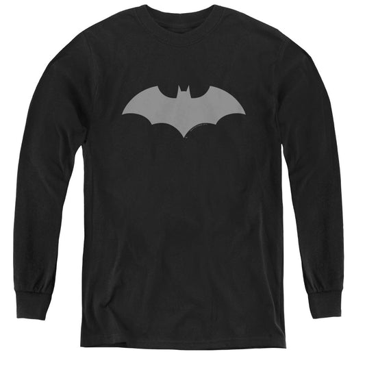 Batman 52 Black Long Sleeve Kids Youth T Shirt Black Officially Licensed