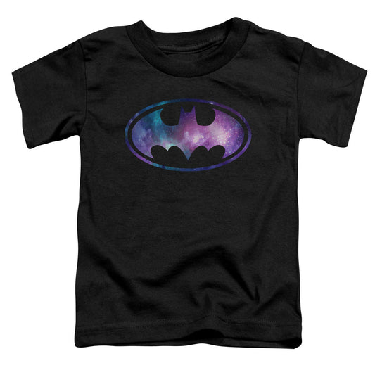 Batman Galaxy Signal Toddler Kids Youth T Shirt Black Officially Licensed