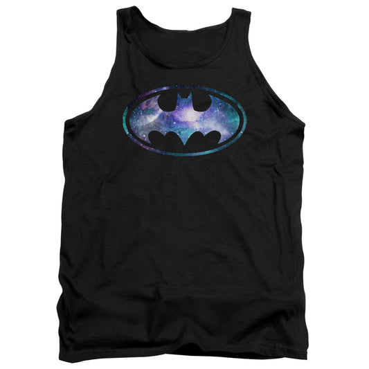 Batman Galaxy 2 Signal Mens Tank Top Shirt Black Officially Licensed