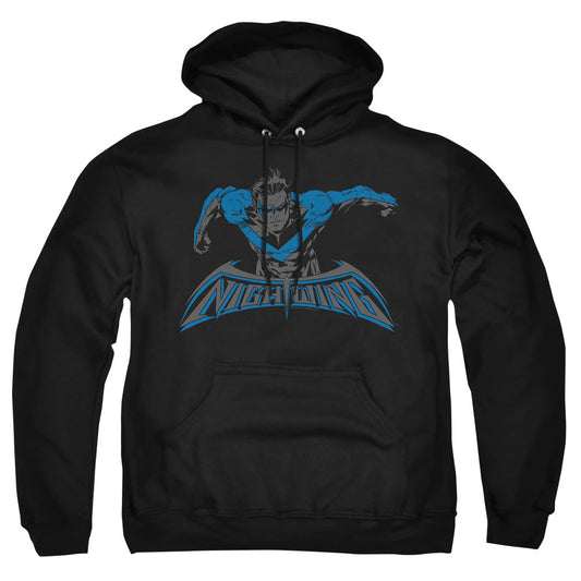 Batman Wing Of The Night Mens Hoodie Black Officially Licensed