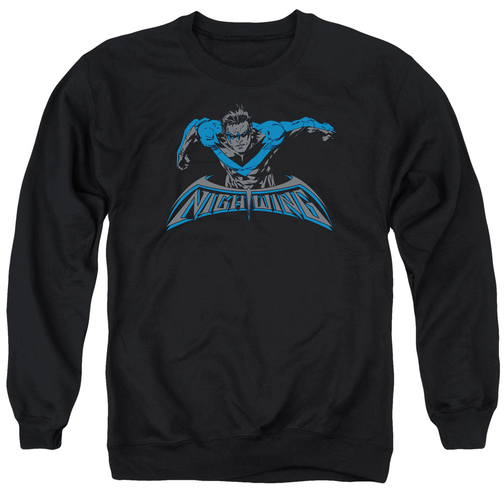 Batman Wing Of The Night Mens Crewneck Sweatshirt Black
