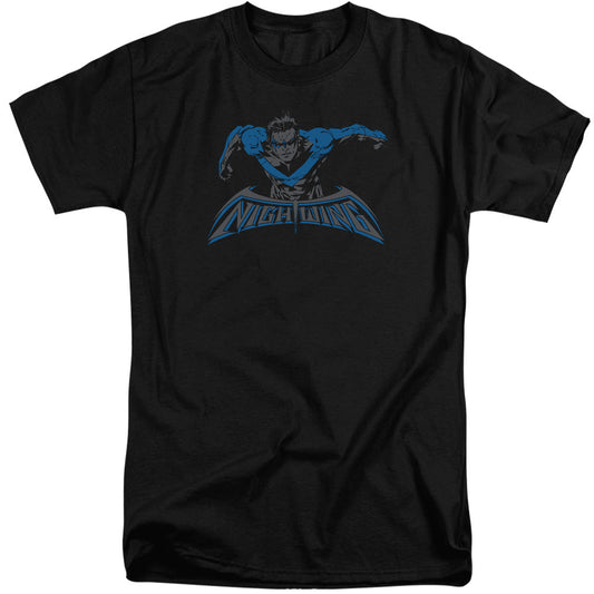 Batman Wing Of The Night Mens Tall T Shirt Black Officially Licensed