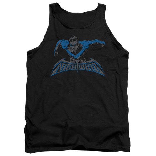Batman Wing Of The Night Mens Tank Top Shirt Black Officially Licensed