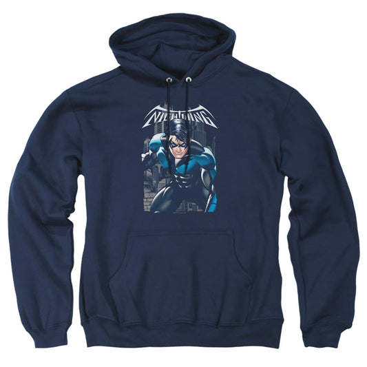 Batman A Legacy Mens Hoodie Navy Officially Licensed