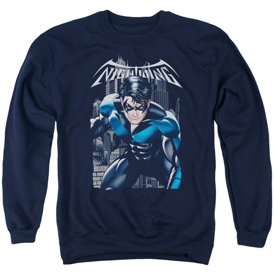 Batman A Legacy Mens Crewneck Sweatshirt Navy