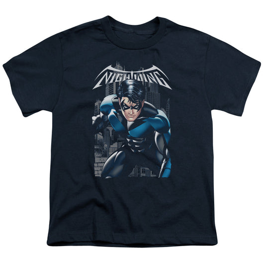 Batman A Legacy Kids Youth T Shirt Navy Blue Officially Licensed