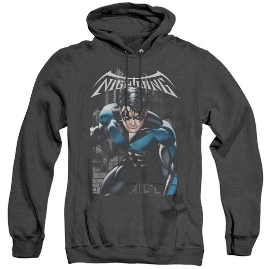 Batman A Legacy Heather Mens Hoodie Black Officially Licensed