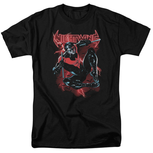 Batman Lightwing Mens T Shirt Black Officially Licensed