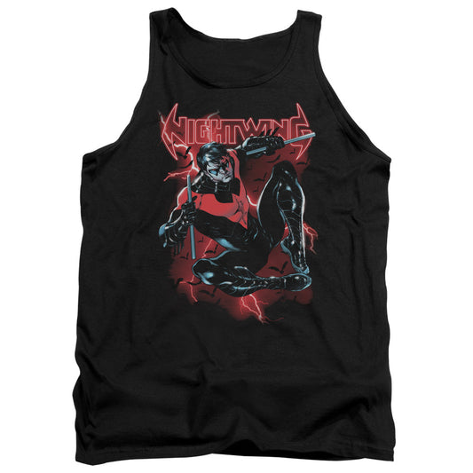 Batman Lightwing Mens Tank Top Shirt Black Officially Licensed
